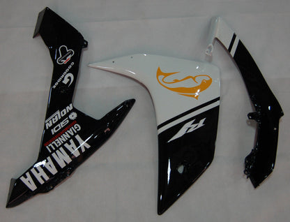 Carene 2007-2008 Yamaha YZF-R1 Nero Bianco R1 Generico