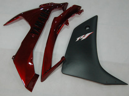 Carene 2007-2008 Yamaha YZF-R1 Red Cherry Black R1 Generico