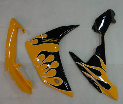 Carene 2007-2008 Yamaha YZF-R1 Yellow &amp; Black Flame R1 Generico