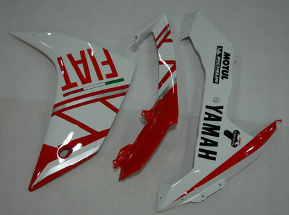 Carene 2007-2008 Yamaha YZF-R1 Rosso Bianco FIAT R1 Generico