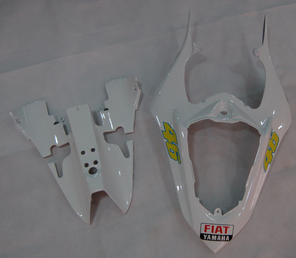 Carene 2007-2008 Yamaha YZF-R1 Nero Bianco FIAT R1 Generico