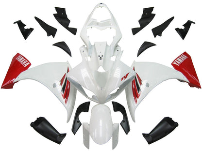 Carene 2009-2011 Yamaha YZF-R1 Bianco Rosso R1 Generico