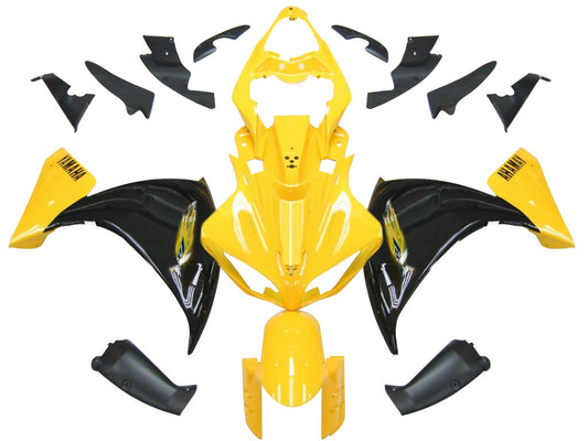 Carene 2009-2011 Yamaha YZF-R1 Giallo Nero R1 Generico