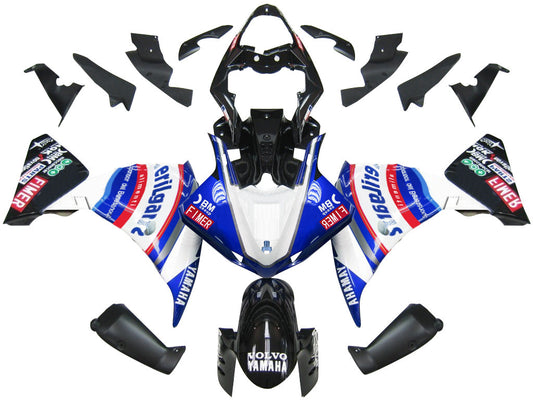 Carene 2009-2011 Yamaha YZF-R1 Blu Bianco Sterilgard Generico