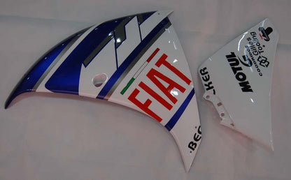 Carene 2009-2011 Yamaha YZF-R1 Whit Blue FIAT R1 Generico