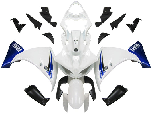 Carene 2009-2011 Yamaha YZF-R1 Bianco Blu Nero R1 Generico