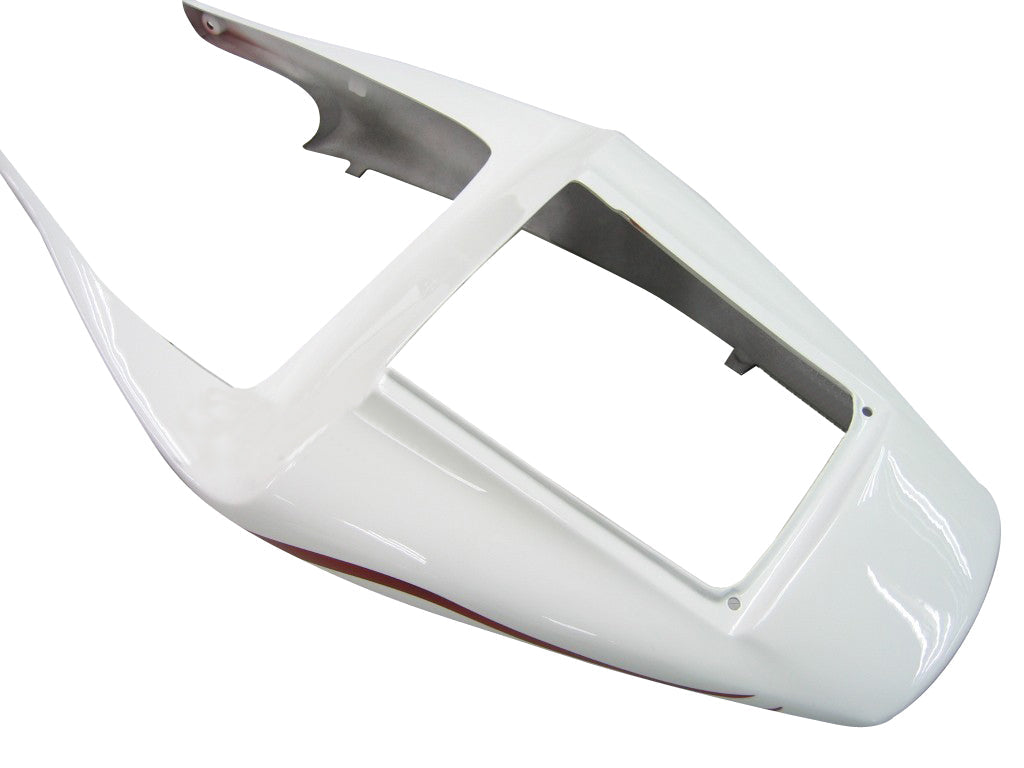 Carene 1998-1999 Yamaha YZF-R1 White &amp; Red Flame R1 Racing Generico