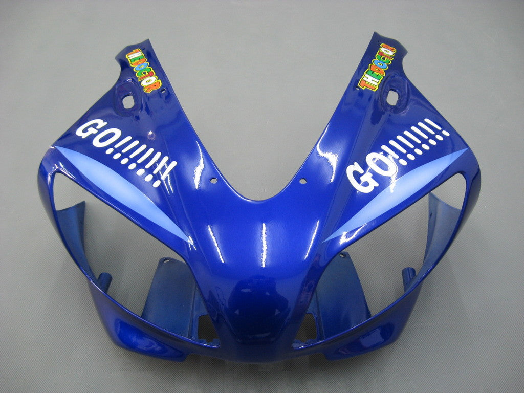 Carene 1998-1999 Yamaha YZF-R1 Blu No.46 GO!!!!!! R1 Generico