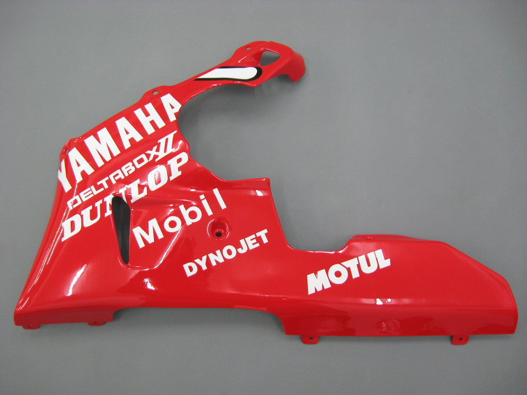 Carene 1998-1999 Yamaha YZF-R1 Rosso Bianco Vergine R1 Generico