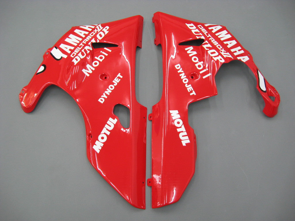 Carene 1998-1999 Yamaha YZF-R1 Rosso Bianco Vergine R1 Generico