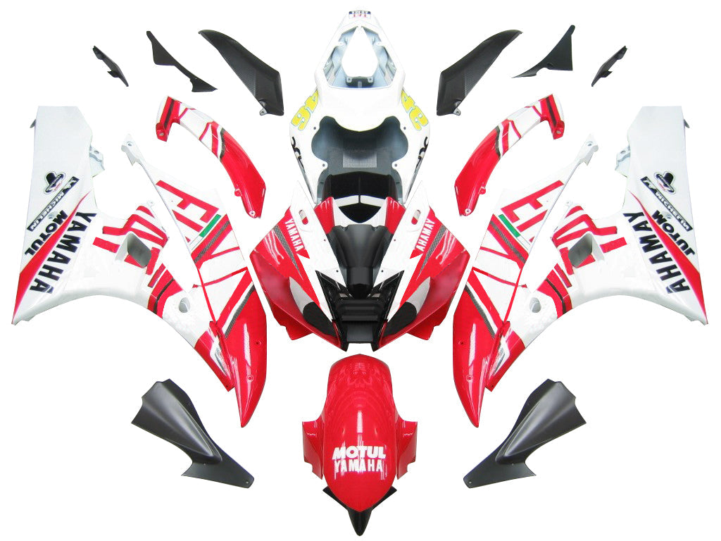 Generic Fit For Yamaha YZF 600 R6 (2006-2007) Bodywork Fairing ABS Injection Molded Plastics Set 22 Style