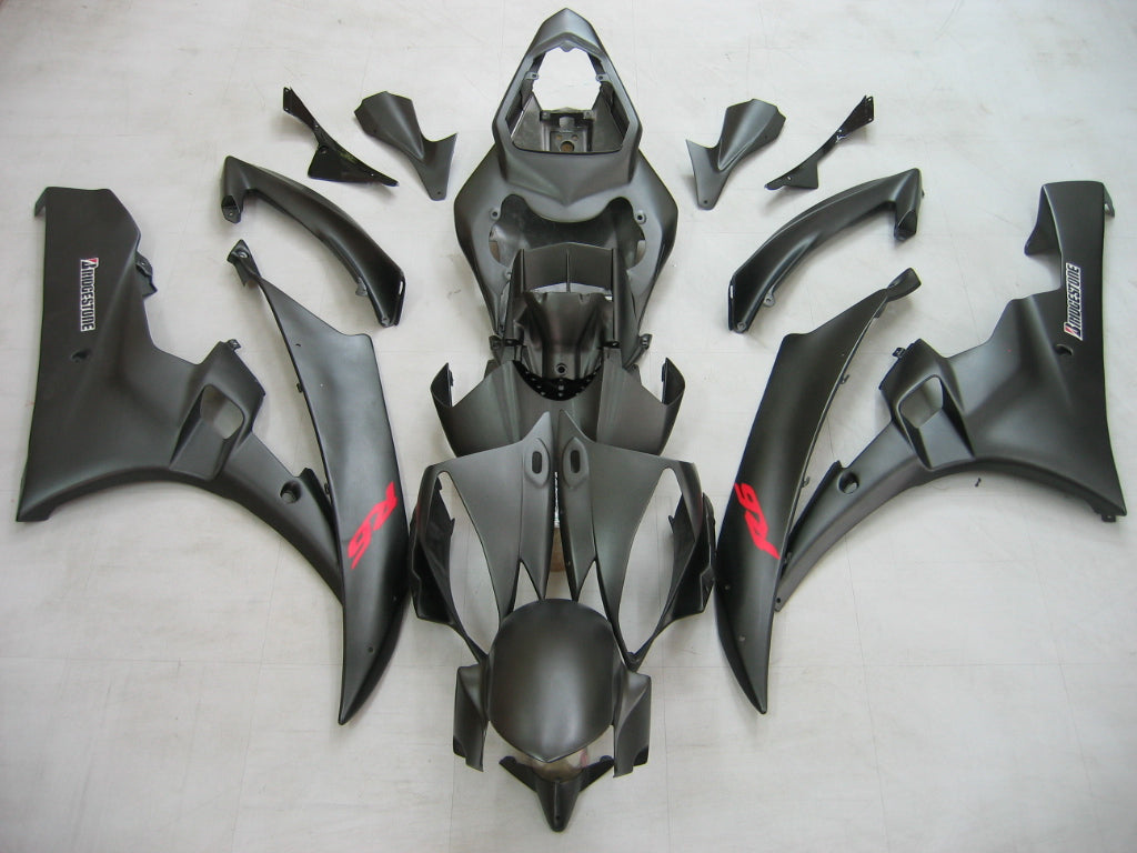 Generic Fit For Yamaha YZF 600 R6 (2006-2007) Bodywork Fairing ABS Injection Molded Plastics Set 22 Style