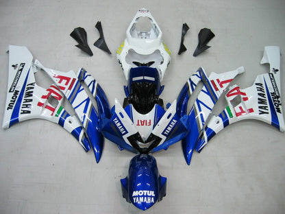 Amotopart Cladding Yamaha YZF-R6 2006-2007 Cladding White? Blu n. 46 Kit trigger Fiat