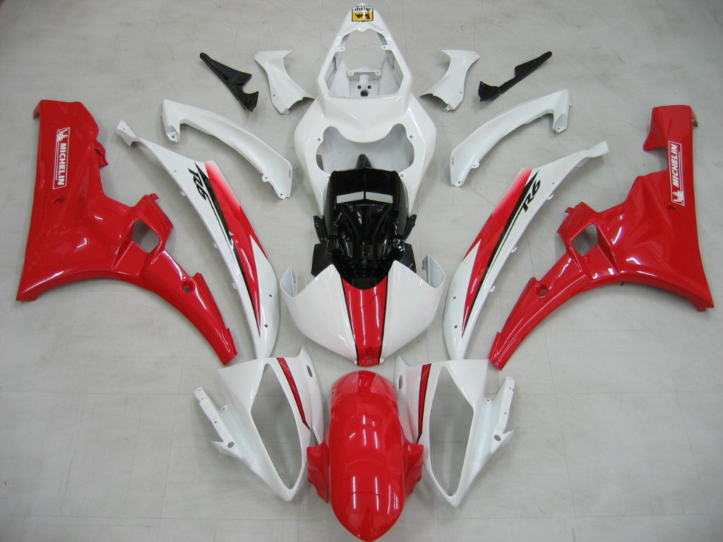 Generic Fit For Yamaha YZF 600 R6 (2006-2007) Bodywork Fairing ABS Injection Molded Plastics Set 22 Style