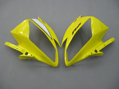 Amotopart Cladding Yamaha YZF-R6 2006-2007 Giardino bianco giallo