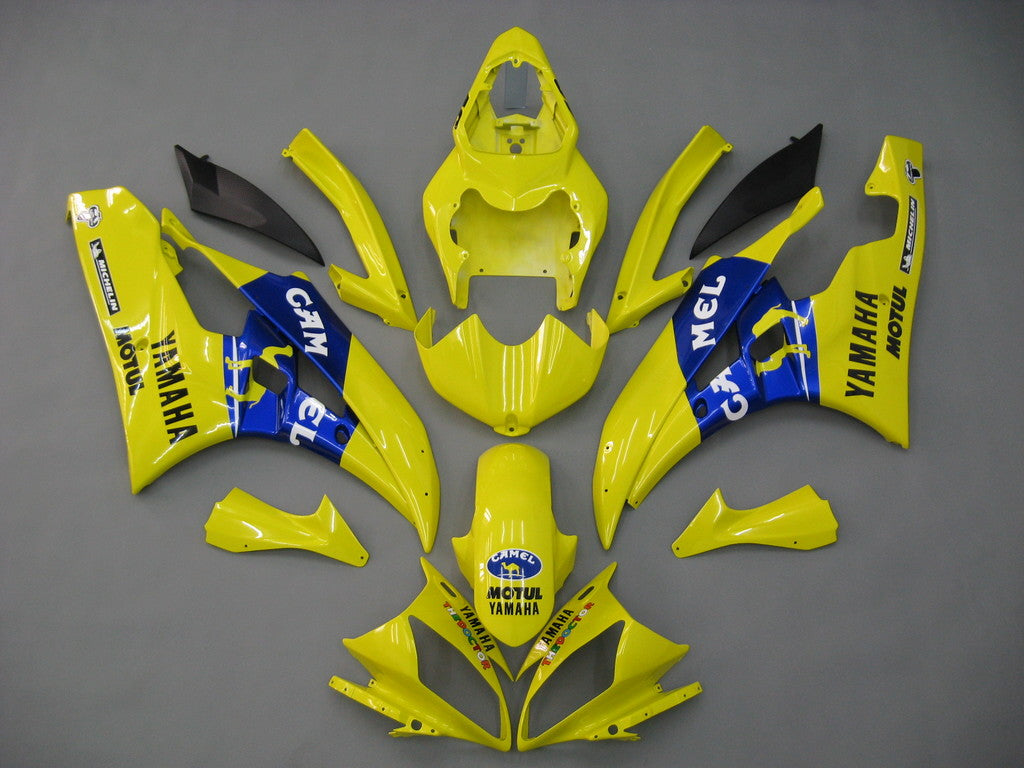 Generic Fit For Yamaha YZF 600 R6 (2006-2007) Bodywork Fairing ABS Injection Molded Plastics Set 22 Style