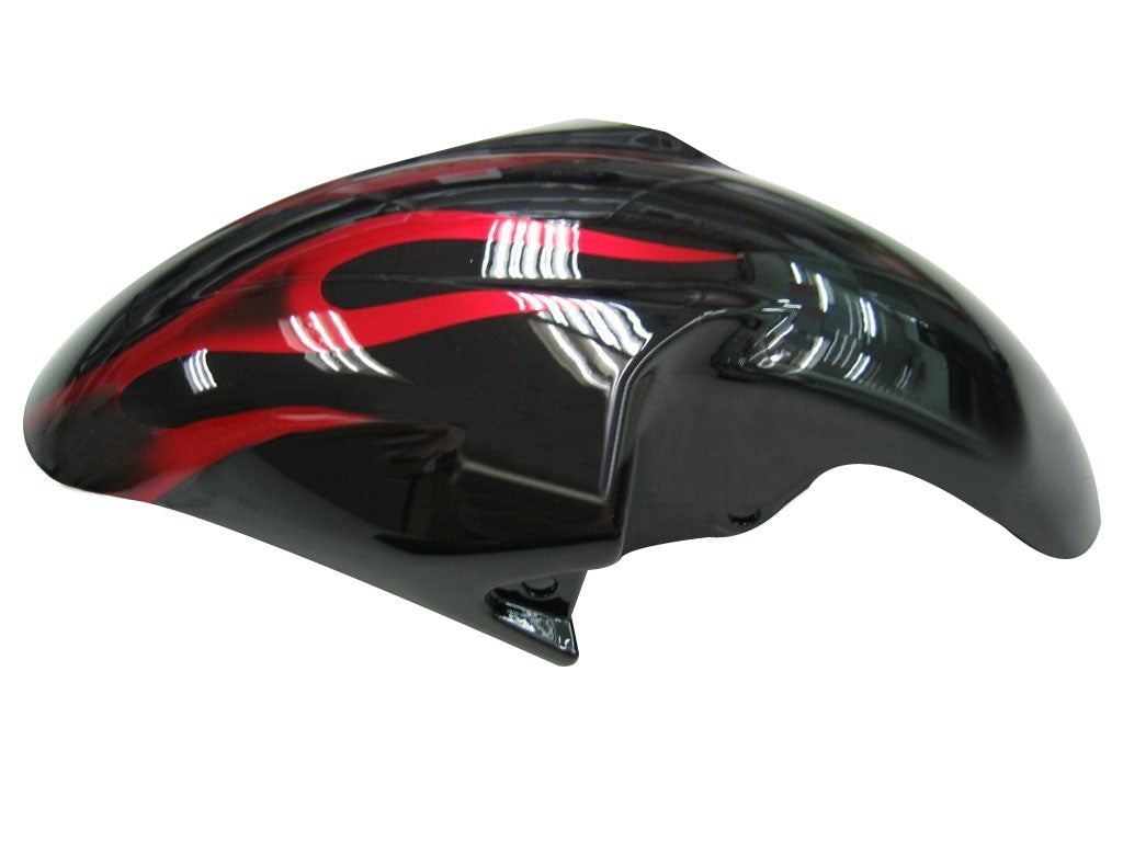 Carenaturer 1998-2002 Yamaha YZF-R6 Black &amp; Red Flame R6 Generico