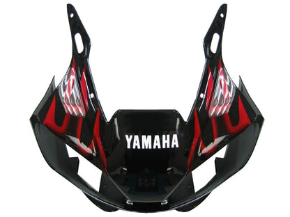 Carenaturer 1998-2002 Yamaha YZF-R6 Black &amp; Red Flame R6 Generico