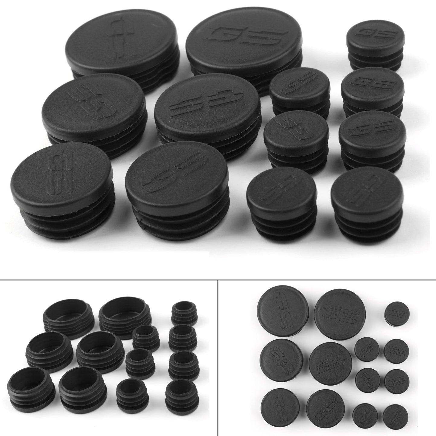 10PCS Frame Hole Cover Caps Plugs Decor Set per BMW R1200GS/LS/ADV 2013-2016 Generico