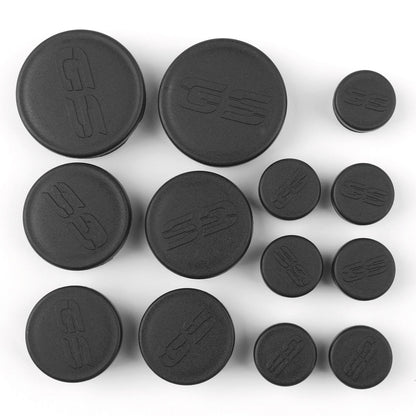 10PCS Frame Hole Cover Caps Plugs Decor Set per BMW R1200GS/LS/ADV 2013-2016 Generico