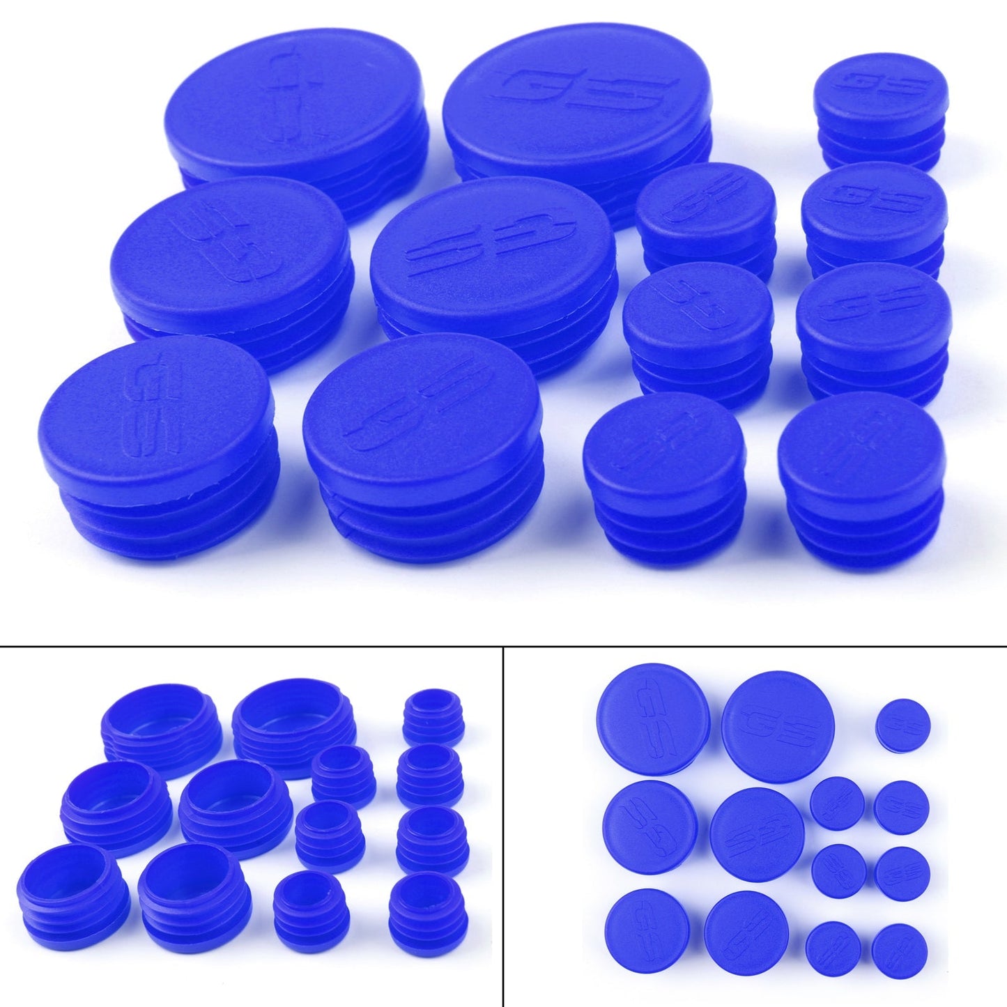 10PCS Frame Hole Cover Caps Plugs Decor Set per BMW R1200GS/LS/ADV 2013-2016 Generico