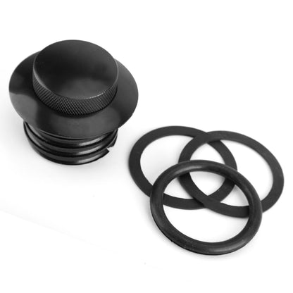 Black Flush Pop Up Reservoir Gas Cap Vite del serbatoio del carburante con sfiato per Sportster