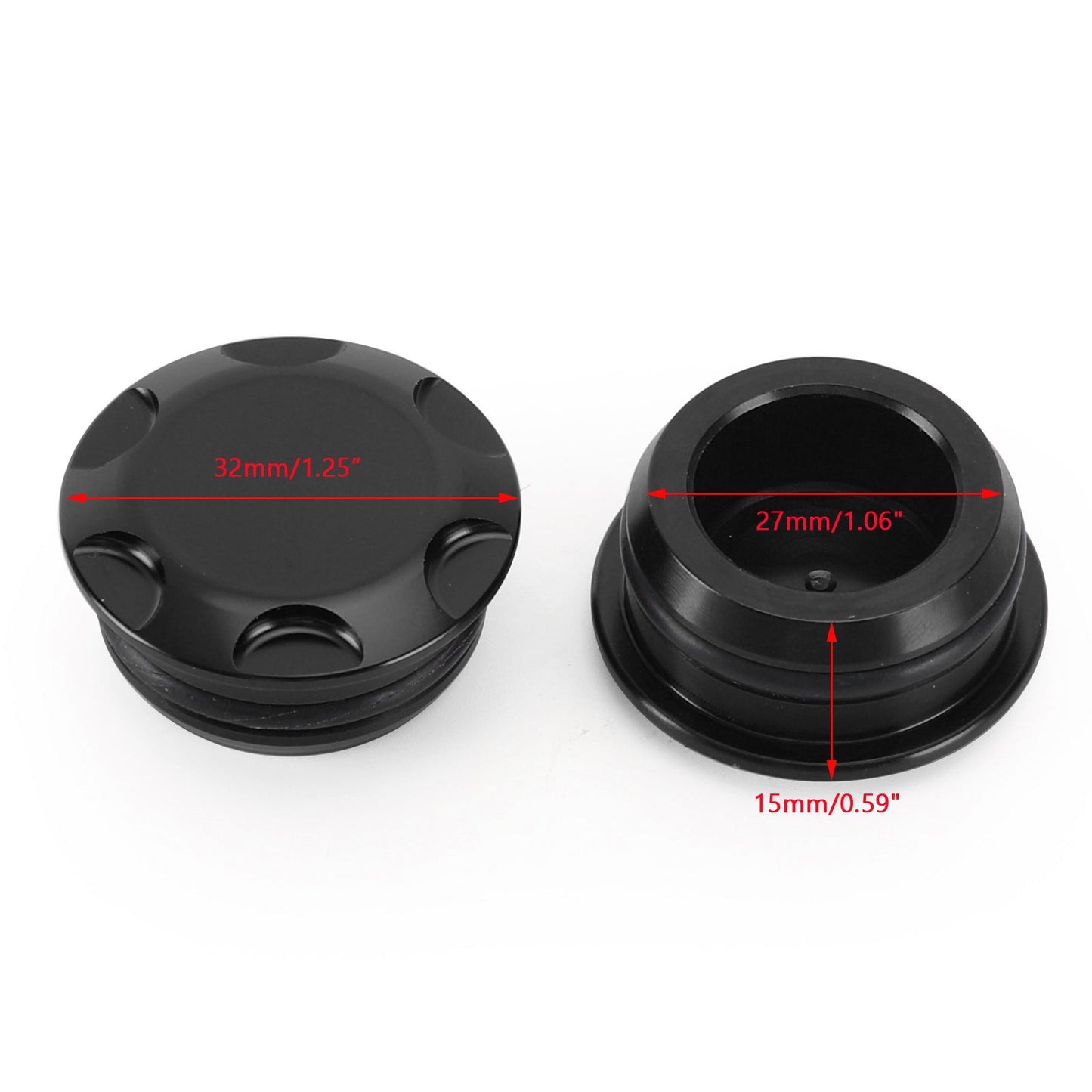 2018-2022 Kawasaki Ninja 250 400 Coperchio tappi foro telaio in alluminio
