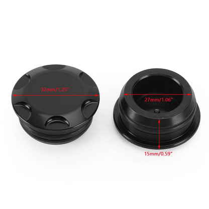 2018-2022 Kawasaki Ninja 250 400 Coperchio tappi foro telaio in alluminio