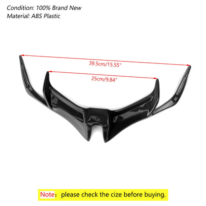 Pannello frontale del motociclo Winglet carenatura per YAMAHA YZF-R15 V3.0 2017-2019 Generico
