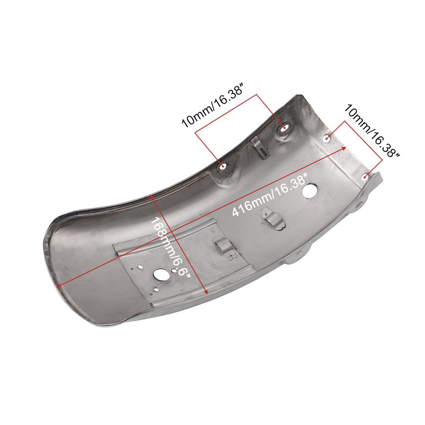 Parafango parafango parafango posteriore moto moto per Suzuki GN125 GN250 Generico
