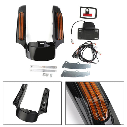 Luce LED parafango posteriore adatta per Touring Road King FLHR Street Glide FLHX Generico