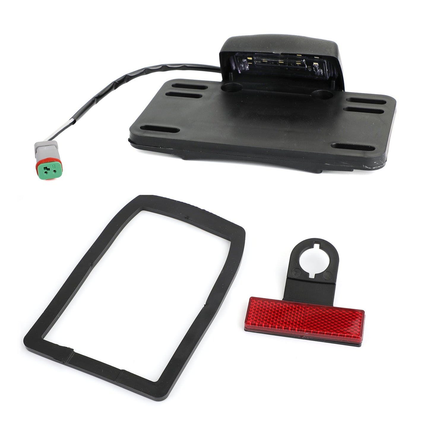 Luce LED parafango posteriore adatta per Touring Road King FLHR Street Glide FLHX Generico