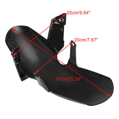 Parafango parafango anteriore in ABS per Honda CB650R CBR650R 2019- 2024 CBR500R 22-23 Generico