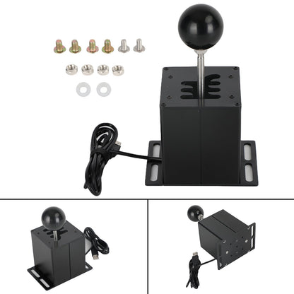 Freno a mano USB con morsetto e cambio ad H per volante Logitech G29 Sim Racing