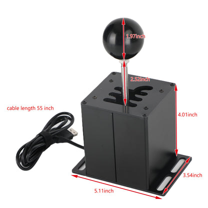 Freno a mano USB con morsetto e cambio ad H per volante Logitech G29 Sim Racing