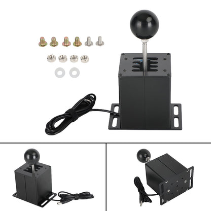 Freno a mano USB con morsetto e cambio ad H per volante Logitech G29 Sim Racing