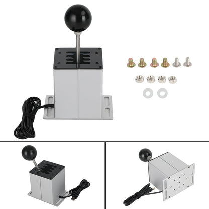 Freno a mano USB con morsetto e cambio ad H per volante Logitech G29 Sim Racing