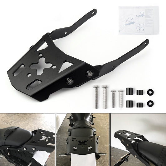 Black Luggage Rack Rear Carrier Plate kit For Yamaha MT-10 2016-2017