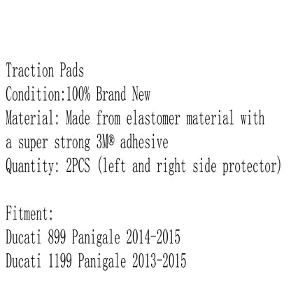 Paraserbatoio Protezione Gas Laterale 3M Per Ducati 899 1199 1299 Panigale 14 15 Generico