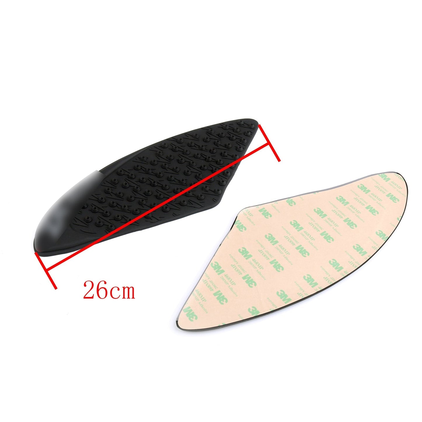 Paraserbatoio Traction Pads Side Gas Knee Grip per Kawasaki ZX10R ZX1000 Ninja 2004-2007 Generico