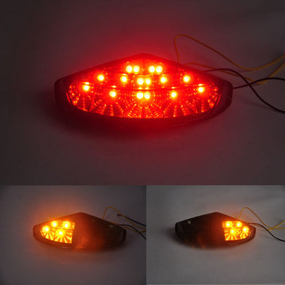 Fanale posteriore a LED integrato Indicatori di direzione per DUCATI Monster 696 795 796 1100 Generico