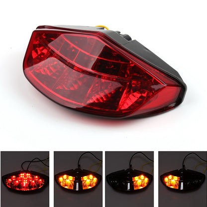 Fanale posteriore a LED integrato Indicatori di direzione per DUCATI Monster 696 795 796 1100 Generico