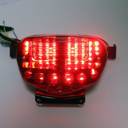 Fanale posteriore a LED integrato per Suzuki GSXR 600/750 (00-03) GSXR1000 (01-02) 2 colori generico