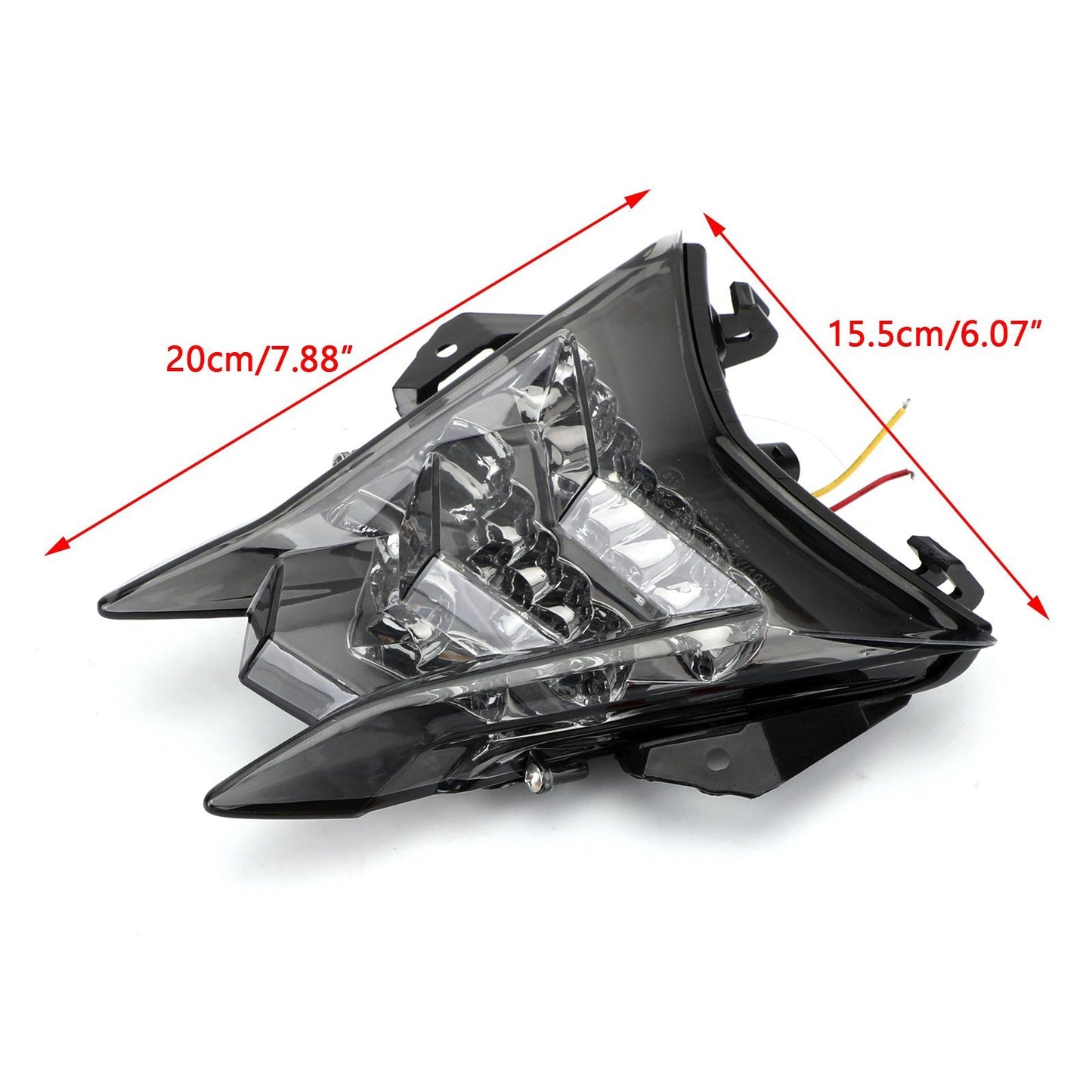 Fanale posteriore a LED per indicatori di direzione fanale posteriore integrato per BMW S1000RR HP4 S1000R generico