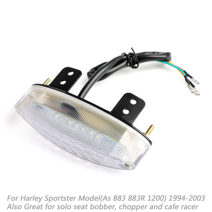 LED Parafango Posteriore Bordo Fanale Posteriore Per Harley Sportster 883 1200 XL 1994-2003 Generico