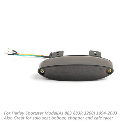 LED Parafango Posteriore Bordo Fanale Posteriore Per Harley Sportster 883 1200 XL 1994-2003 Generico