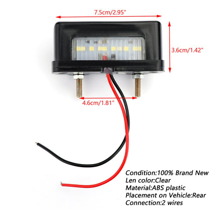 Moto LED Coda Posteriore Targa Freno Luce Targa Mini Fanale Posteriore Generico