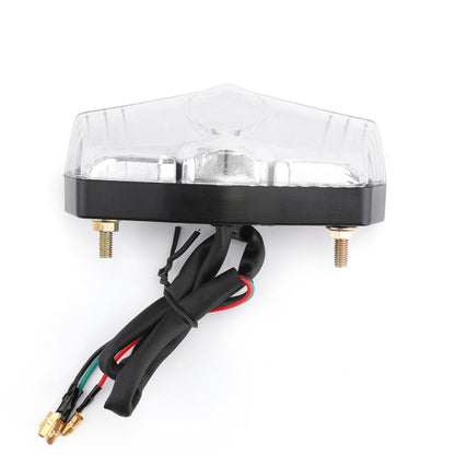 ABS Moto LED Rosso 12V Freno Arresto Corsa Fanale Posteriore Lampada Universale Generico