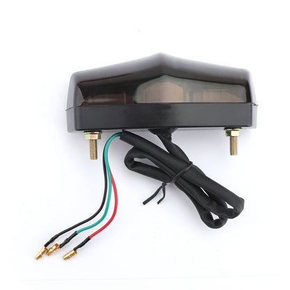 ABS Moto LED Rosso 12V Freno Arresto Corsa Fanale Posteriore Lampada Universale Generico