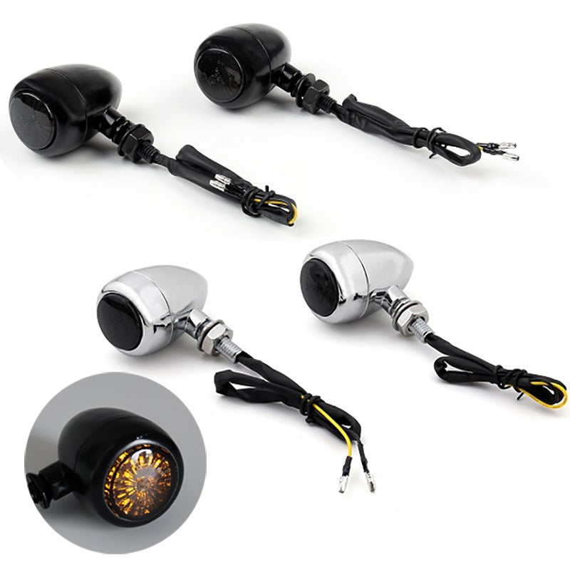 HDBUBALUS 4Pcs Anteriore Posteriore Moto Led Indicatori di Direzione Luce 41Mm Fit Indicatore Morsetto Forcella Blinker Fit per Harley Sportster Dyna Bobber Yamaha Suzuki Kawasaki HDBUBALUS 4Pcs Anteriore Posteriore Moto Led Indicatori di Direzione Luce 41Mm Fit Indicatore Morsetto Forcella Blinker Fit per Harley Sportster Dyna Bobber Yamaha Suzuki Kawasaki